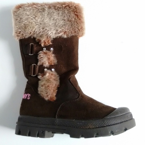 sketchers girls boots